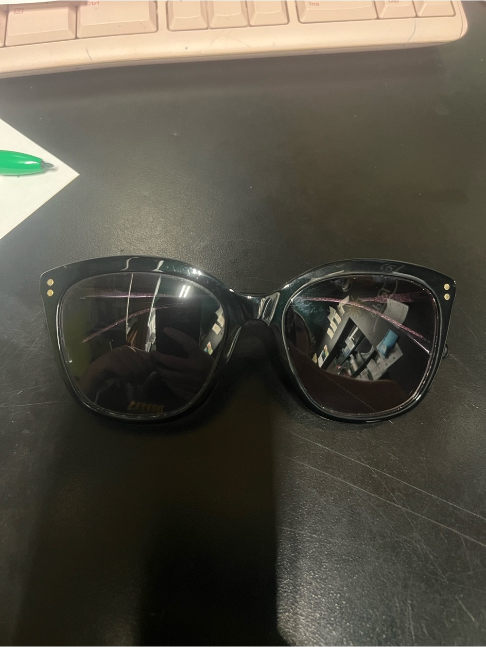 Women's Kate spade hello sunshine Oversized Cat-Eye Sunglasses